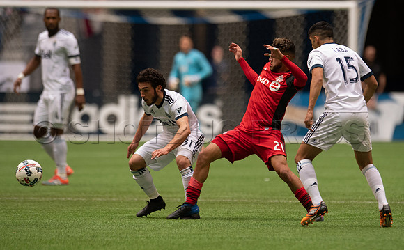 Vancouver Whitecaps lose to Toronto FC, 2-0, March 18, 2017