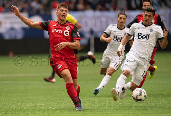 Vancouver Whitecaps lose to Toronto FC, 2-0, March 18, 2017
