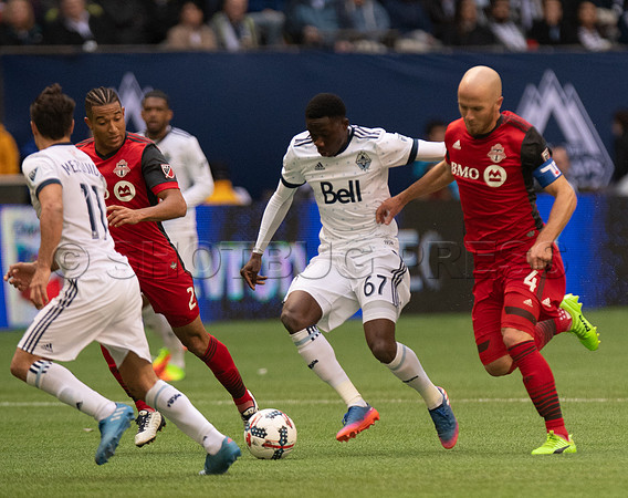 Vancouver Whitecaps lose to Toronto FC, 2-0, March 18, 2017