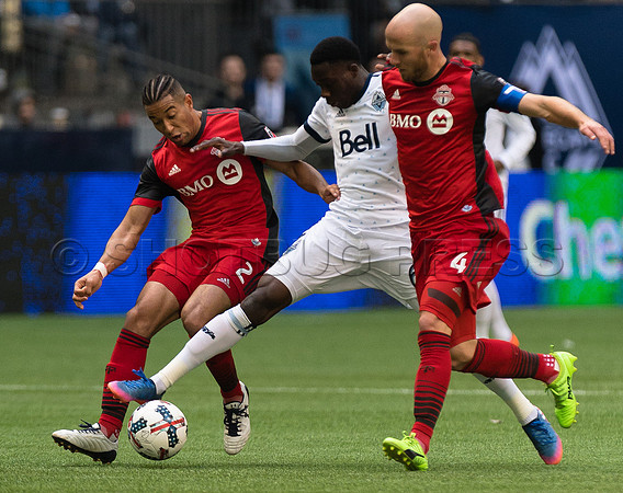 Vancouver Whitecaps lose to Toronto FC, 2-0, March 18, 2017