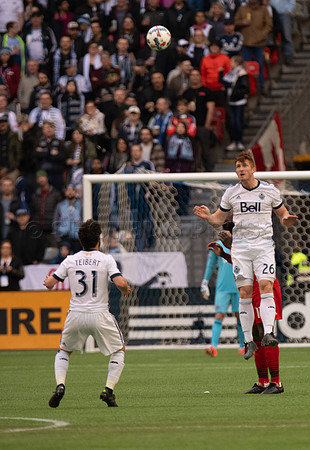 Vancouver Whitecaps lose to Toronto FC, 2-0, March 18, 2017