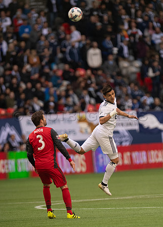 Vancouver Whitecaps lose to Toronto FC, 2-0, March 18, 2017