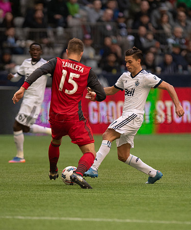 Vancouver Whitecaps lose to Toronto FC, 2-0, March 18, 2017