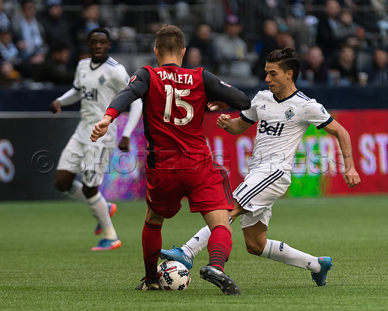 Vancouver Whitecaps lose to Toronto FC, 2-0, March 18, 2017