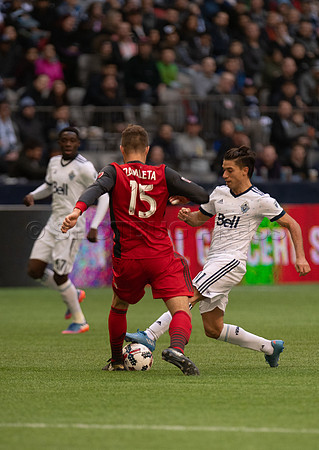 Vancouver Whitecaps lose to Toronto FC, 2-0, March 18, 2017