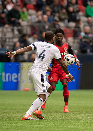 Vancouver Whitecaps lose to Toronto FC, 2-0, March 18, 2017