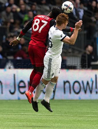 Vancouver Whitecaps lose to Toronto FC, 2-0, March 18, 2017