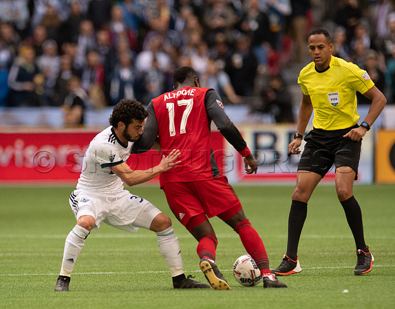 Vancouver Whitecaps lose to Toronto FC, 2-0, March 18, 2017