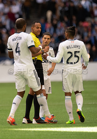 Vancouver Whitecaps lose to Toronto FC, 2-0, March 18, 2017