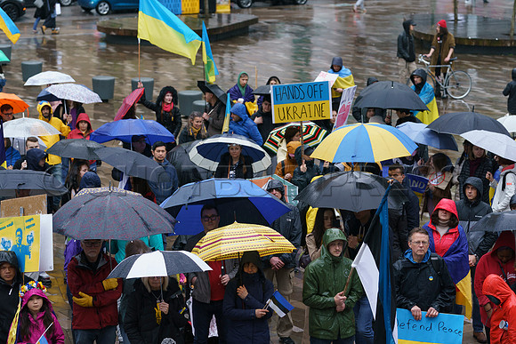 Wesley Shaw Stand with Ukraine Rally Vancouver 20220515 -96174