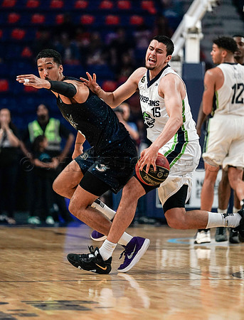 Wes Shaw Scarborough Shooting Stars defeat the Niagara River Lions 74-71  20230811 -35824