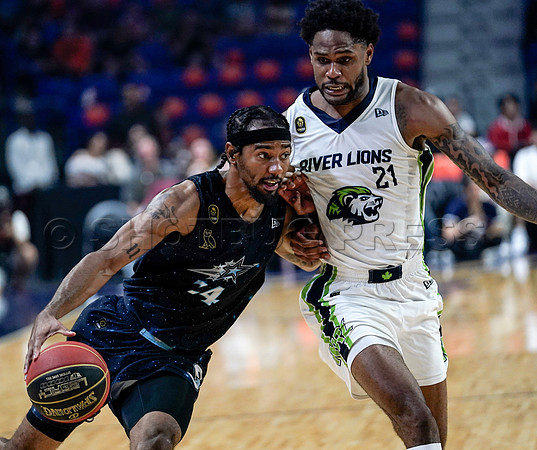 Wes Shaw Scarborough Shooting Stars defeat the Niagara River Lions 74-71  20230811 -35661