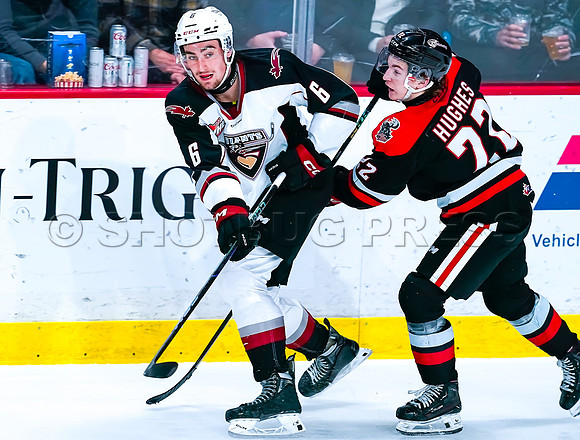 Wes Shaw Moosejaw Warriors at the Vancouver Giants 20241102 -243269