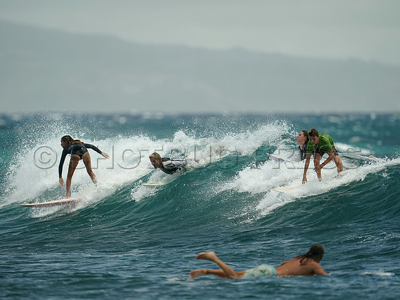 Surf shots at Ho'okipa, in Paia, HI, USA, June 23, 2024.