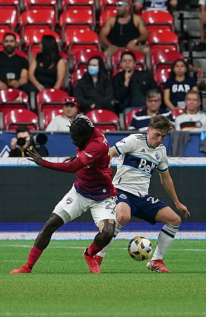 Vancouver Whitecaps FC take a 1-0 win vs Dallas FC, Saturday, September 25, 2021 at BC Place in Vancouver, BC, Canada.