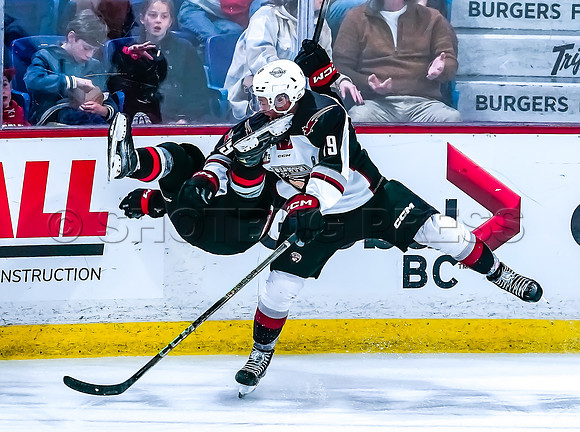 Wes Shaw Moosejaw Warriors at the Vancouver Giants 20241102 -243281