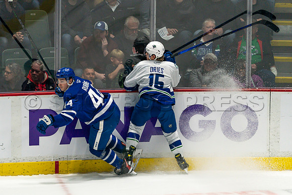 Wed, Mar 30, 2022 The Toronto Marlies clinch a 4-3 win in OT against the Abbotsford Canucks.