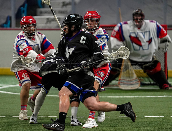 Wes Shaw New West Salmonbellies at Langley Thunder  20230818 -40881