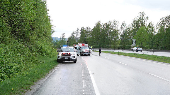 Car rollover Sunday, April 25, 2021 on Trans Canada leaves 27 year old male shaken up and thankful to be alive.