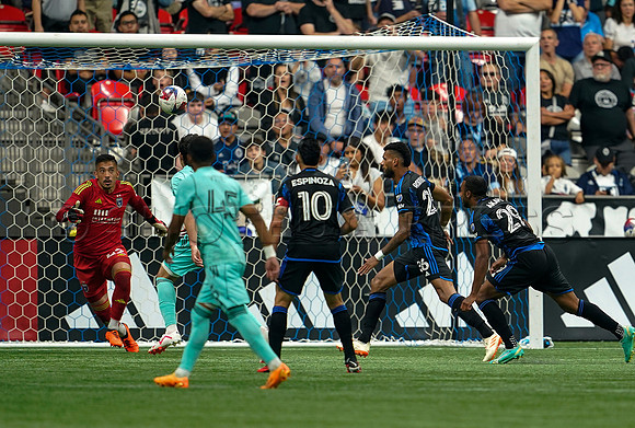 Wes Shaw San Jose Earthquakes at Vancouver FC  20230820 -40984