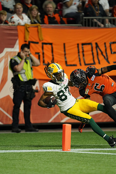 BC Lions dominate the Edmonton Elks with a final score of 59-15 in this opening season game at BC Place Stadium in Vancouver, BC, Saturday, June 11, 2022.