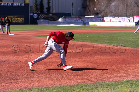 Tue, Apr. 5, 2022 The Vancouver Canadians held practice today at Nat Bailey Stadium