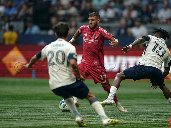 Wes Shaw St. Louis City SC fall to the Vancouver Whitecaps 3-2 20250823 -354459