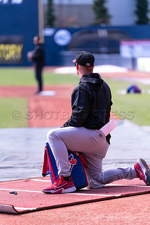 Tue, Apr. 5, 2022 The Vancouver Canadians held practice today at Nat Bailey Stadium
