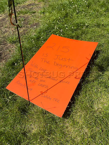 Kamloops Indian Residential School June1, 2021
