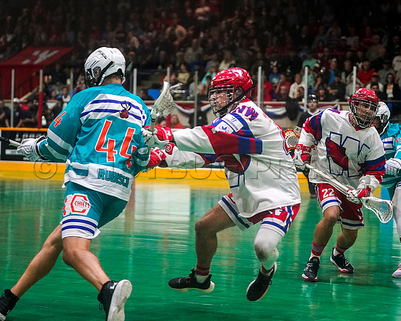 Wes Shaw Six Nations Chiefs at New Westminster Salmonbellies Game #4  20230912 -49128