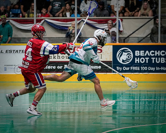 Wes Shaw Six Nations Chiefs at New Westminster Salmonbellies Game #5  20230913 -53789