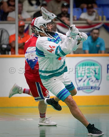 Wes Shaw Six Nations Chiefs at New Westminster Salmonbellies Game #5  20230913 -51669