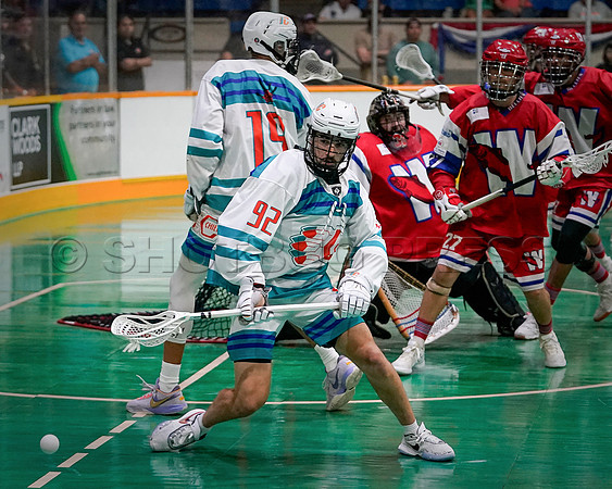 Wes Shaw Six Nations Chiefs at New Westminster Salmonbellies Game #5  20230913 -52398