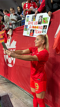 Fri, Apr 8, 2022 Canadian National Womens soccer team defeats Nigeria 2-0