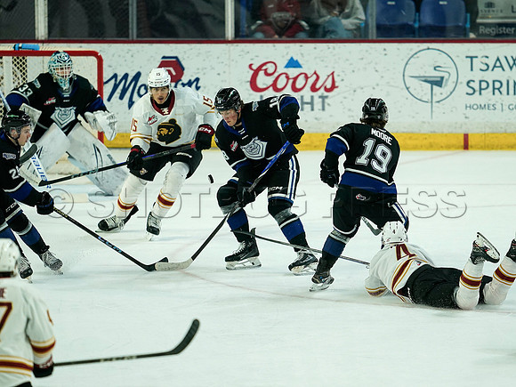 Wes Shaw Victoria Royals slam thhe Giants 6-3 20241214 -255857