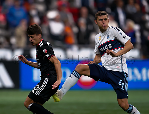 Wes Shaw DC United and Vancouver FC tie game at 2-2  20230930 -70766