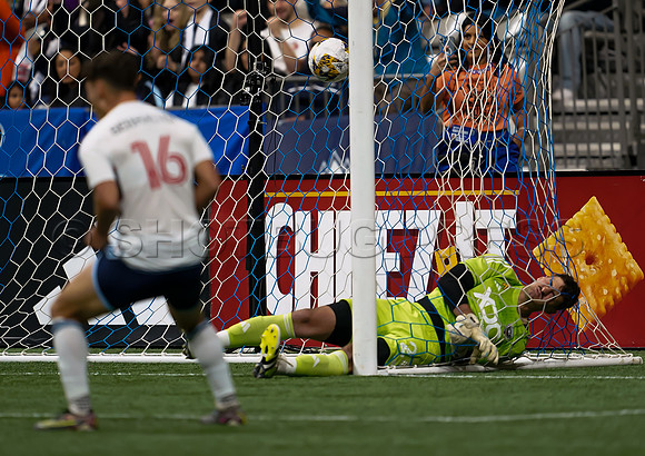Wes Shaw DC United and Vancouver FC tie game at 2-2  20230930 -70639