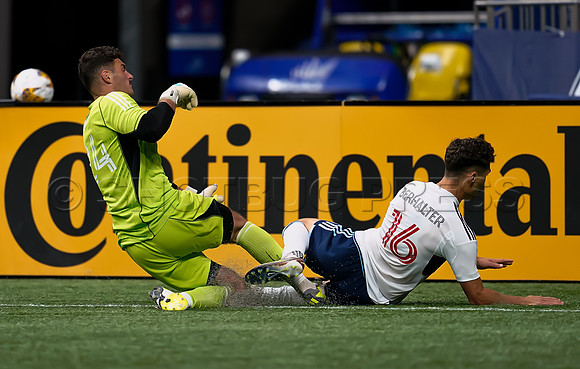 Wes Shaw DC United and Vancouver FC tie game at 2-2  20230930 -70832