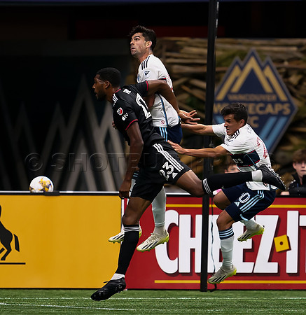 Wes Shaw DC United and Vancouver FC tie game at 2-2  20230930 -71156