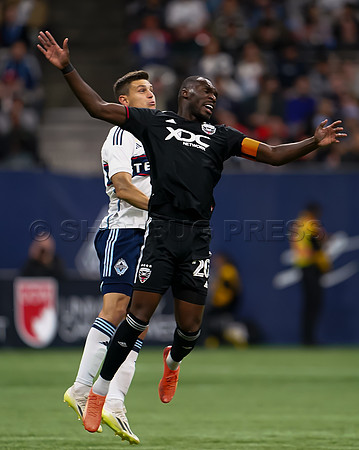 Wes Shaw DC United and Vancouver FC tie game at 2-2  20230930 -71157