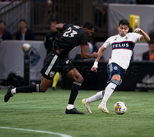 Wes Shaw DC United and Vancouver FC tie game at 2-2  20230930 -71172