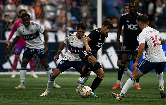 Wes Shaw DC United and Vancouver FC tie game at 2-2  20230930 -71259