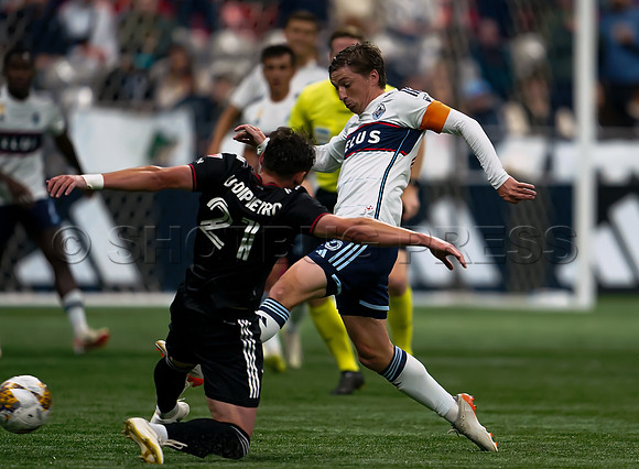 Wes Shaw DC United and Vancouver FC tie game at 2-2  20230930 -71281