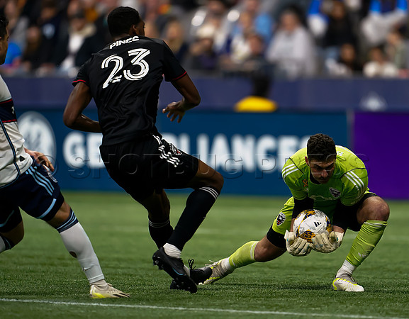 Wes Shaw DC United and Vancouver FC tie game at 2-2  20230930 -71362