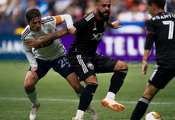 Wes Shaw DC United and Vancouver FC tie game at 2-2  20230930 -71507