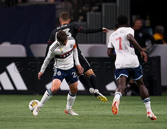 Wes Shaw DC United and Vancouver FC tie game at 2-2  20230930 -71618