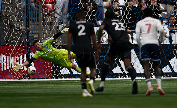 Wes Shaw DC United and Vancouver FC tie game at 2-2  20230930 -72088