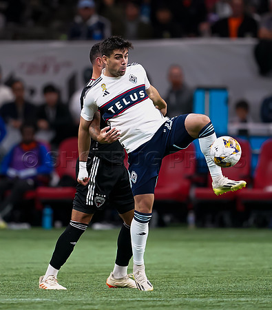 Wes Shaw DC United and Vancouver FC tie game at 2-2  20230930 -71973