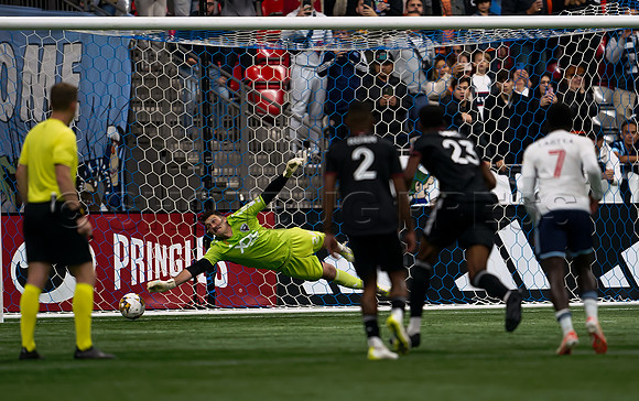 Wes Shaw DC United and Vancouver FC tie game at 2-2  20230930 -72089