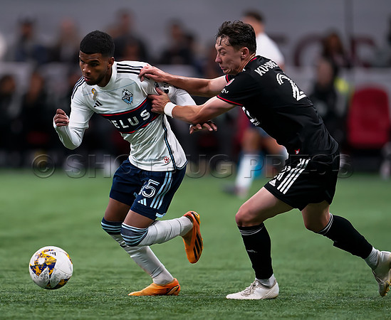 Wes Shaw DC United and Vancouver FC tie game at 2-2  20230930 -72375
